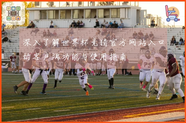 深入了解世界杯竞猜官方网站入口的客户端功能与使用指南